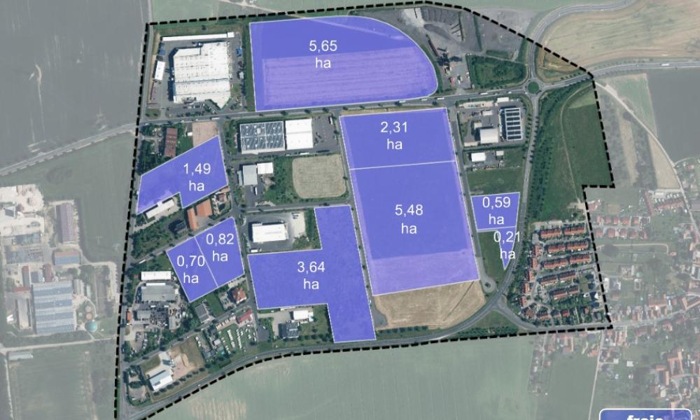 Gewerbegebiet, Industriegebiet: Gewerbegebiet Großenlupnitz  (Commercial industrial area)