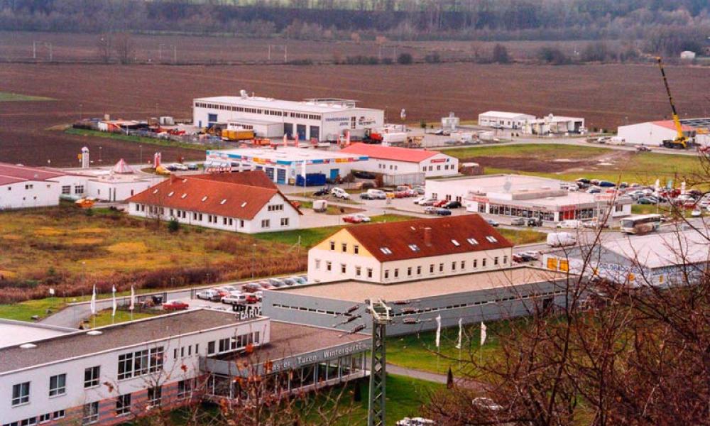 Gewerbegebiet, Industriegebiet: Gewerbegebiet Kirchhasel (Commercial industrial area)