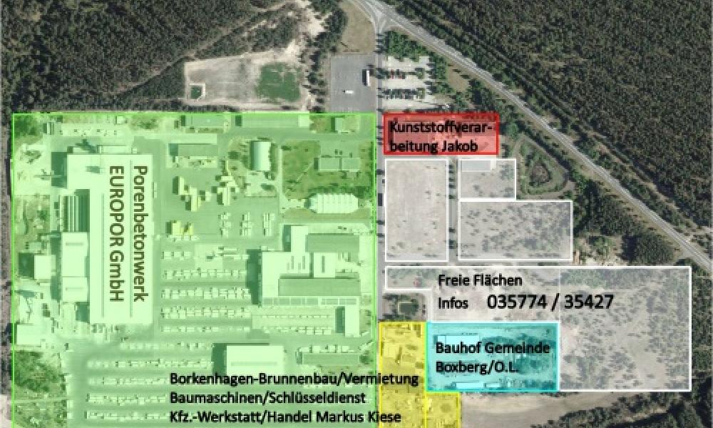 Gewerbegebiet, Industriegebiet: Gewerbegebiet Kringelsdorf  (Commercial industrial area)