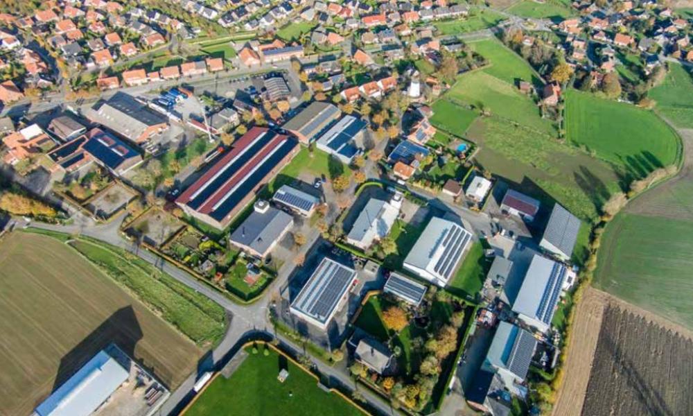 Gewerbegebiet, Industriegebiet: Ketternkamp (Ottmarsbocholt) (Commercial industrial area)