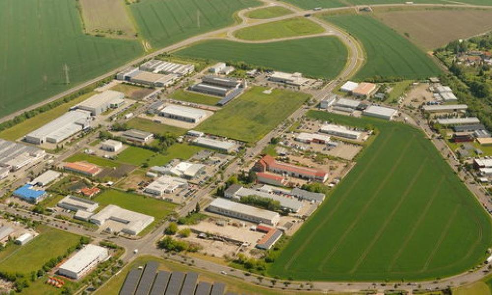 Gewerbegebiet, Industriegebiet:  Gewerbegebiet Am Unterwege (Commercial industrial area)