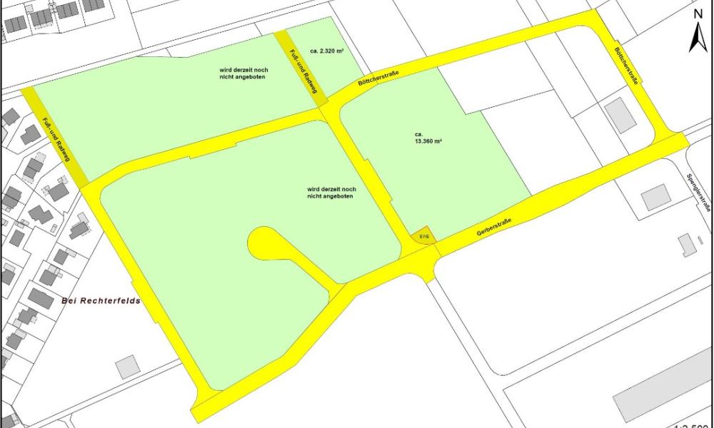 Gewerbegebiet, Industriegebiet: Alle Flächen im Gewerbegebiet Vor Bargloy (Commercial industrial area)