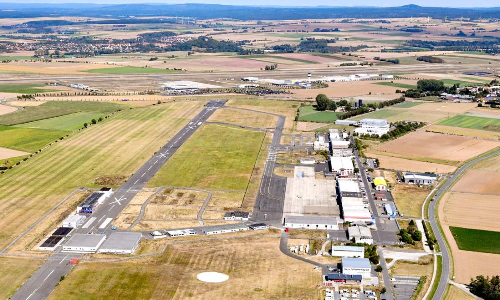 Gewerbegebiet, Industriegebiet: Gewerbepark Kassel Airport (Commercial industrial area)