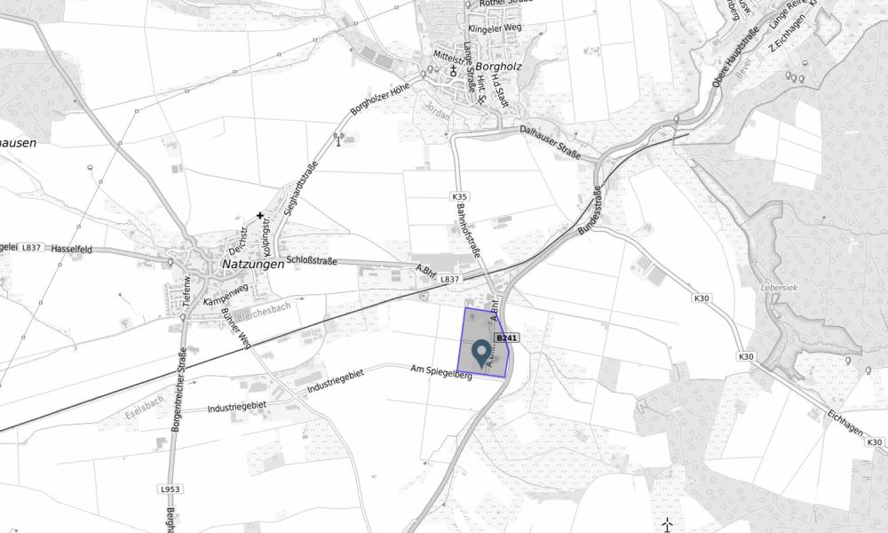 Gewerbegebiet, Industriegebiet: Industrie- und Gewerbegebiet Am Spiegelberg (Commercial industrial area)
