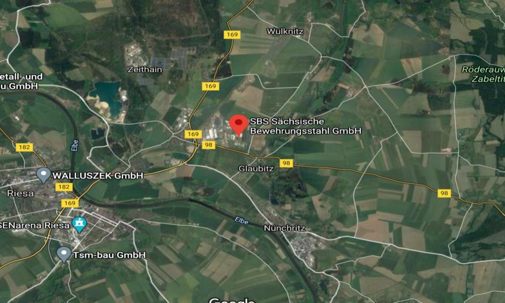 Gewerbegebiet, Industriegebiet: Industrie- und Gewerbegebiet Glaubitz (Commercial industrial area)