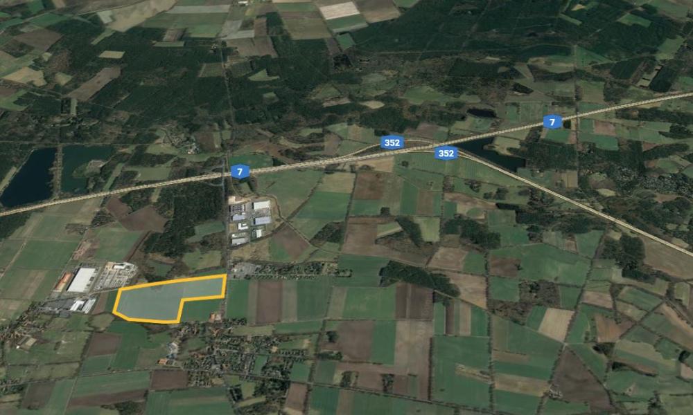 Gewerbegebiet, Industriegebiet: Industrie- und Gewerbegebiet Neuer Hessenweg (Commercial industrial area)