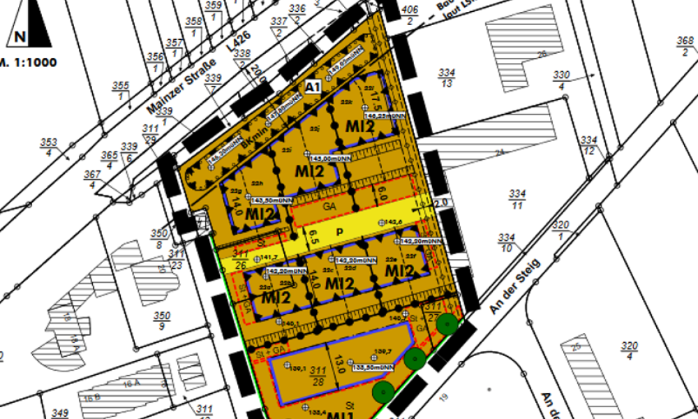 Gewerbegebiet, Industriegebiet: Mischgebiet Elsheim (Commercial industrial area)