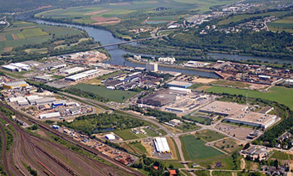 Gewerbegebiet, Industriegebiet: Trierer Hafen (Commercial industrial area)