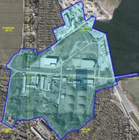 Gewerbegebiet, Industriegebiet: Gewerbegebiet Seehafen Ladebow (Commercial industrial area)