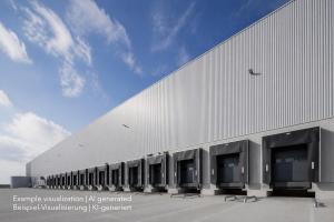 Logistikimmobilie nahe Frankfurt, Warehouse close to Frankfurt a. Main