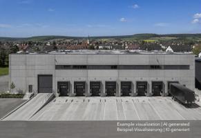 Logistikimmobiile nördlich von Dresden, Warehouse northern of Dresden