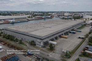 Logistikimmobilie im Nürnberger Süden, Warehouse in Nuremberg South