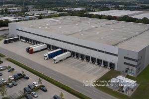 Logistikhalle in München, Warehouse in Munich
