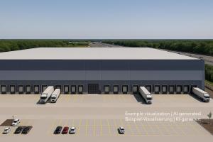 Logistikimmobilie südlich von Dortmund, Warehouse southern of Dortmund