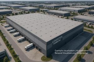 Logistikzentrum nahe Hamburg, Logistics center near Hamburg