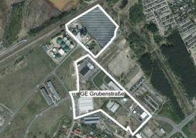 Gewerbegebiet, Industriegebiet: Gewerbegebiet Grubenstraße (Commercial industrial area)