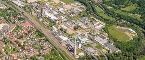 Gewerbegebiet, Industriegebiet: Gewerbegebiet Rudolstadt-Schwarza (Commercial industrial area)