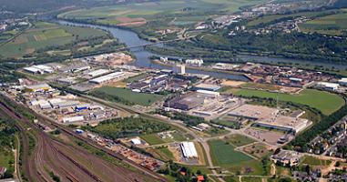 Gewerbegebiet, Industriegebiet: Trierer Hafen (Commercial industrial area)